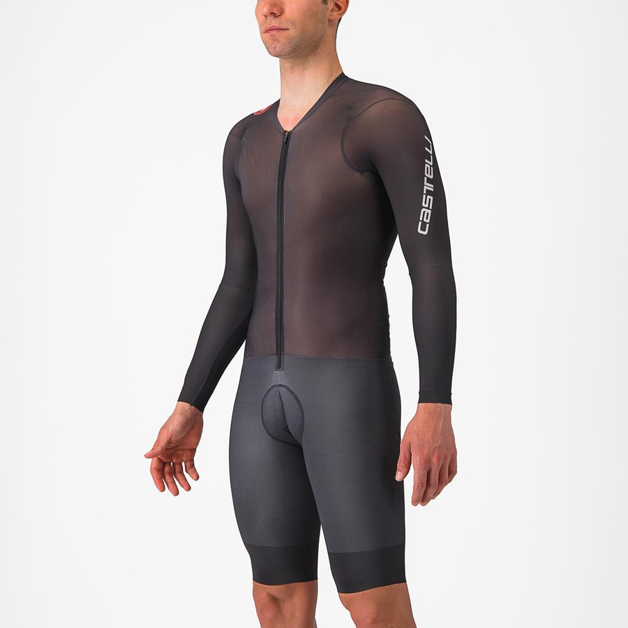 Castelli BODY PAINT 4.X Speedsuit Herre Svarte | 948603VGW