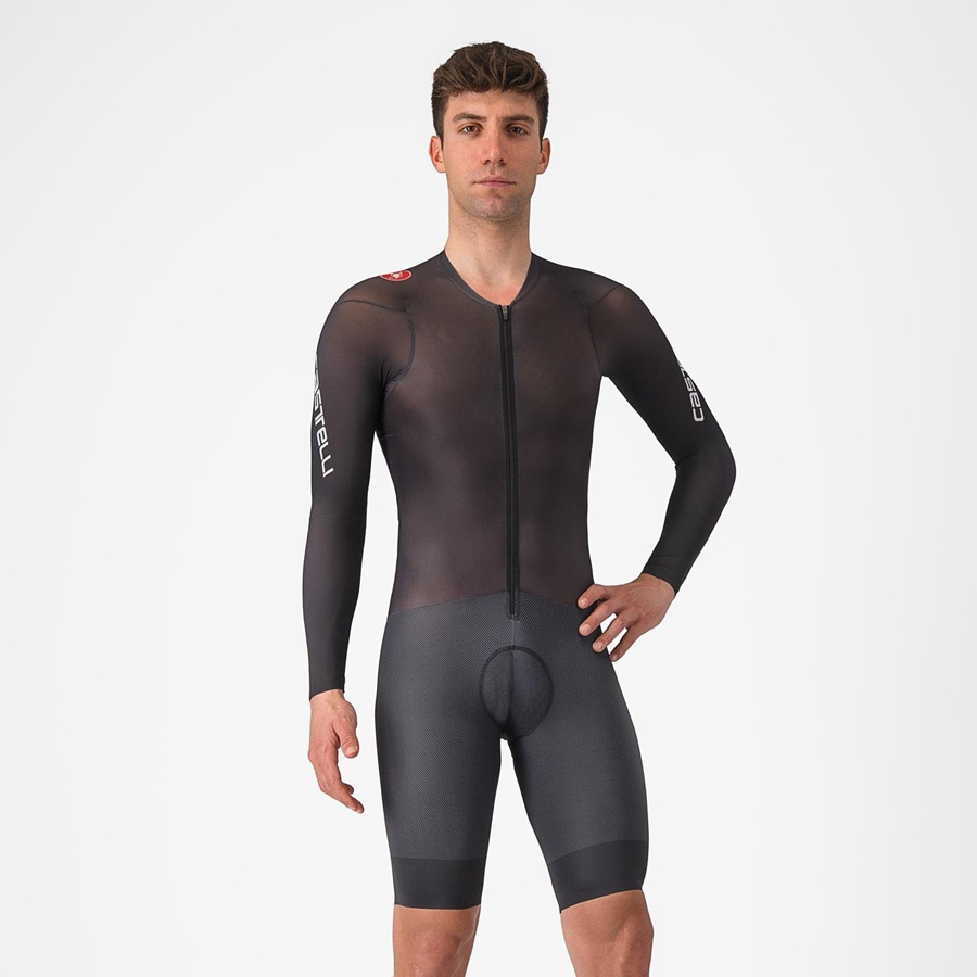 Castelli BODY PAINT 4.X Speedsuit Herre Svarte | 948603VGW