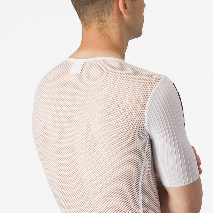 Castelli BOLERO SS Basislag Herre Hvite | 093182KHN