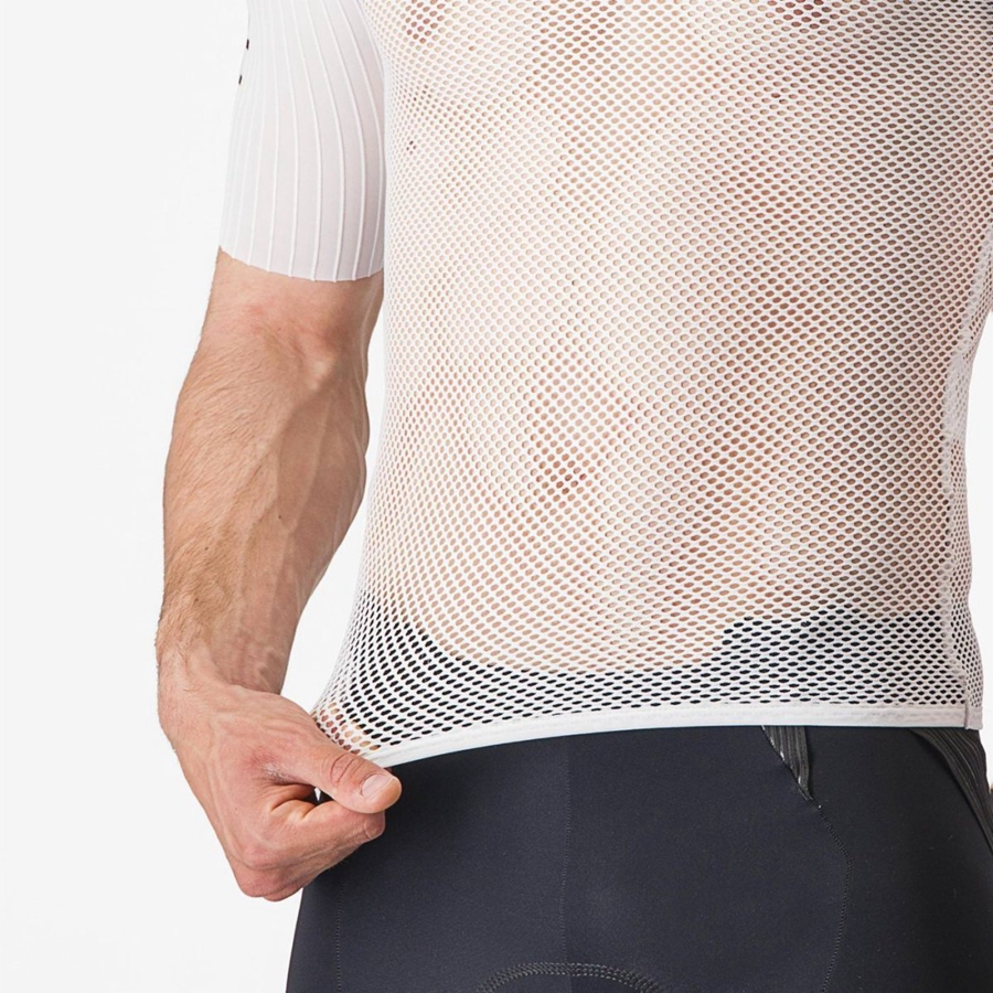 Castelli BOLERO SS Basislag Herre Hvite | 093182KHN