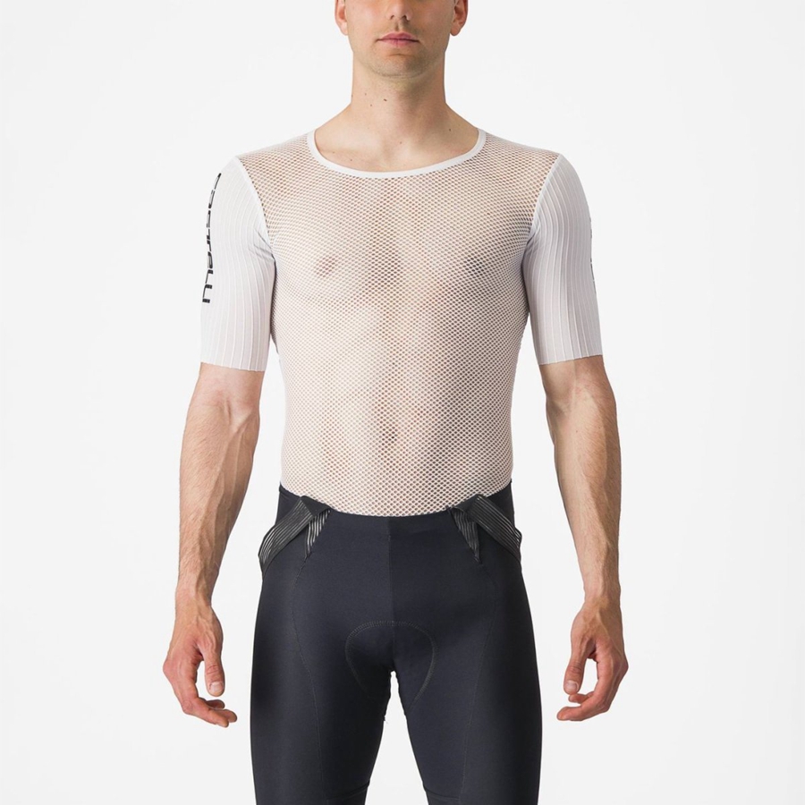 Castelli BOLERO SS Basislag Herre Hvite | 093182KHN