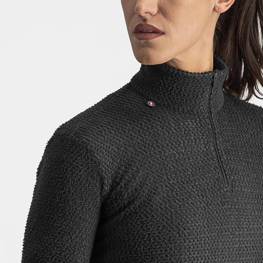 Castelli COLD DAYS W 2nd LAYER Basislag Dame Svarte | 953687YJK