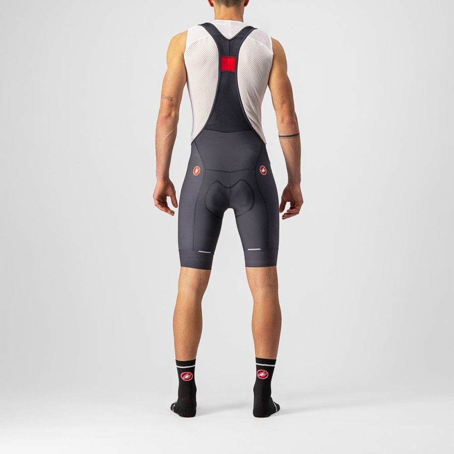 Castelli COMPETIZIONE Shorts Med Smekke Herre Mørke Grå | 427518EDW