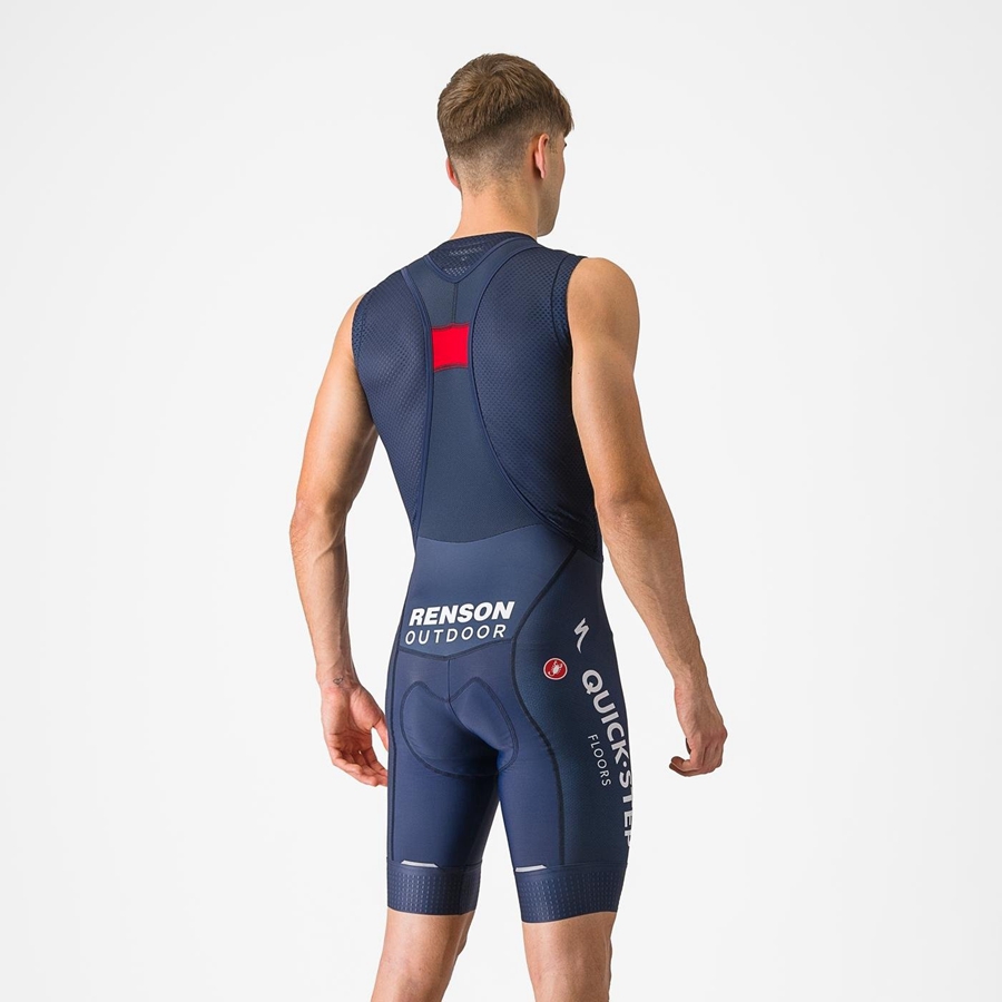 Castelli COMPETIZIONE Shorts Med Smekke Herre Blå | 264859YIL