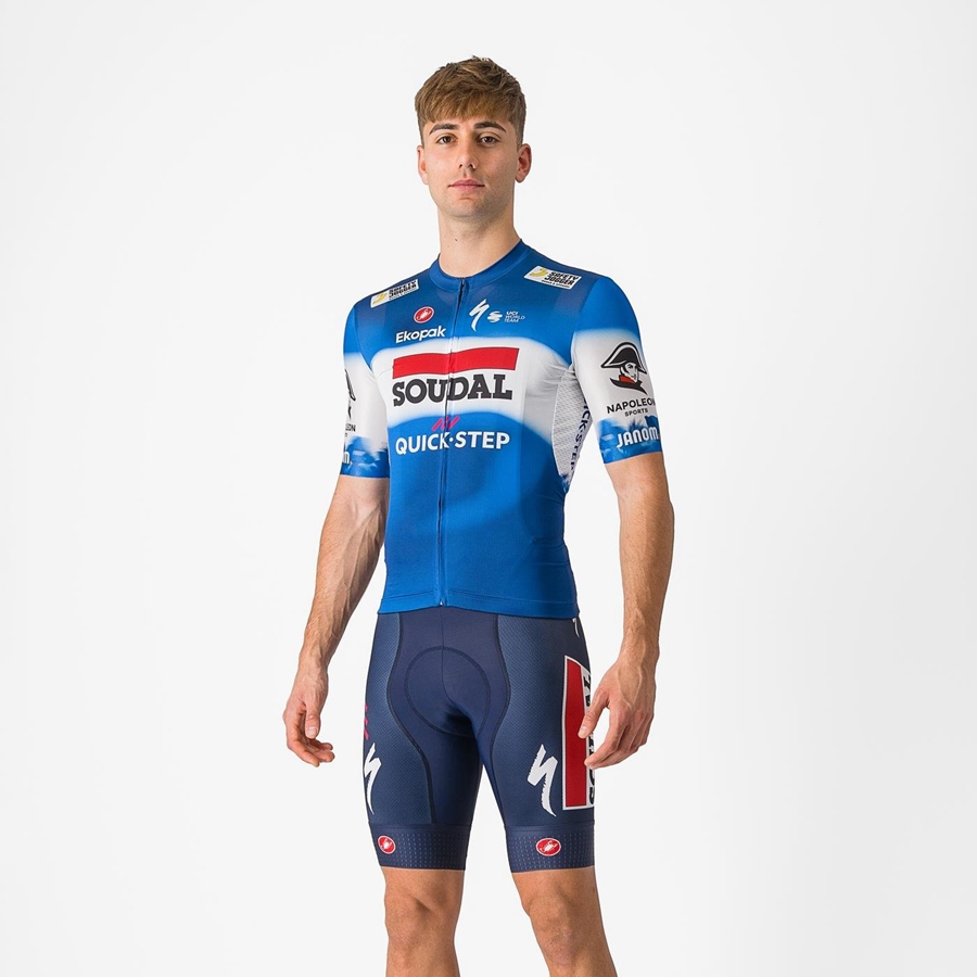 Castelli COMPETIZIONE Shorts Med Smekke Herre Blå | 264859YIL