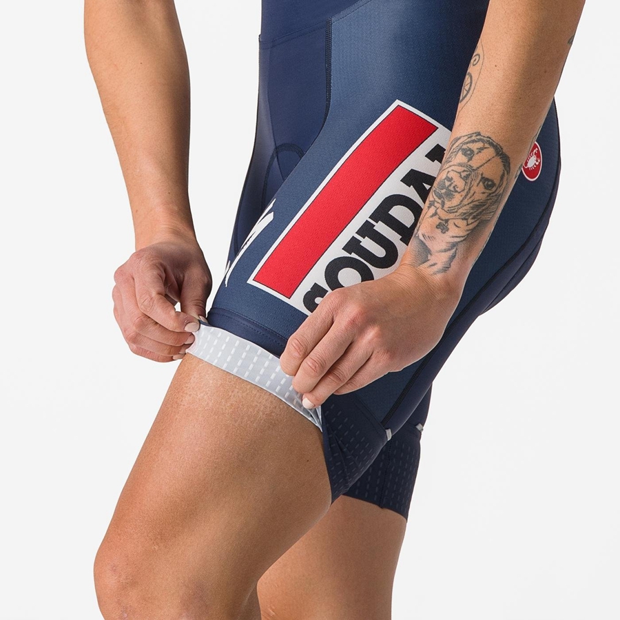 Castelli COMPETIZIONE W Shorts Dame Blå Hvite | 579208VTR