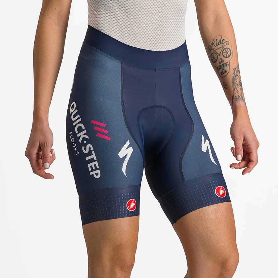 Castelli COMPETIZIONE W Shorts Dame Blå Hvite | 579208VTR