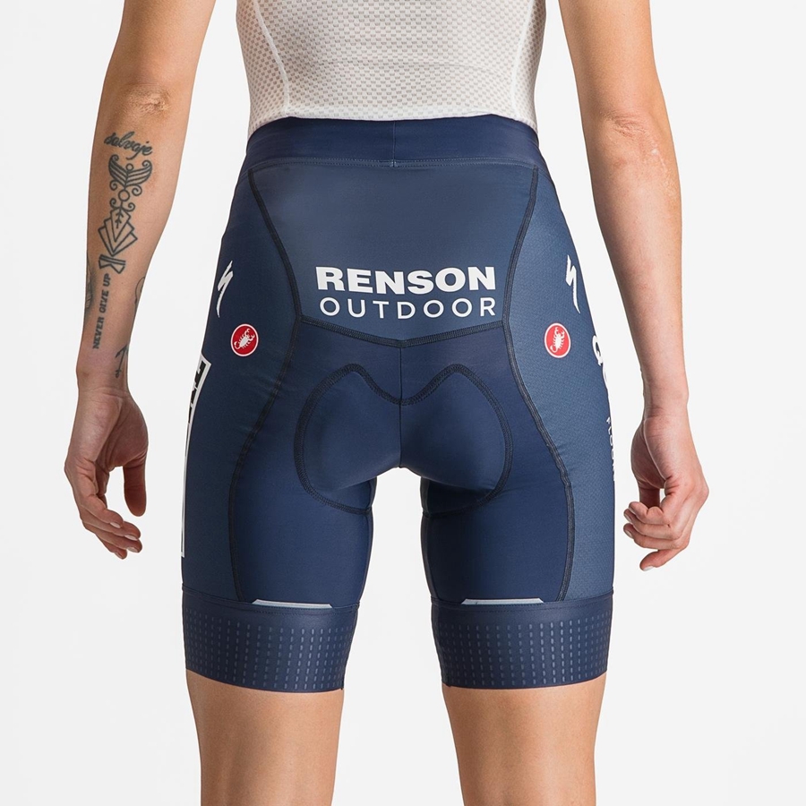 Castelli COMPETIZIONE W Shorts Dame Blå Hvite | 579208VTR