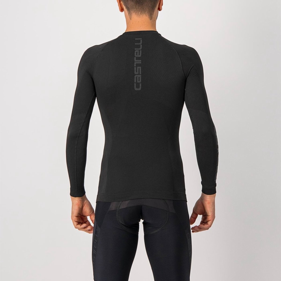 Castelli CORE SEAMLESS Basislag Herre Svarte | 276531KUM