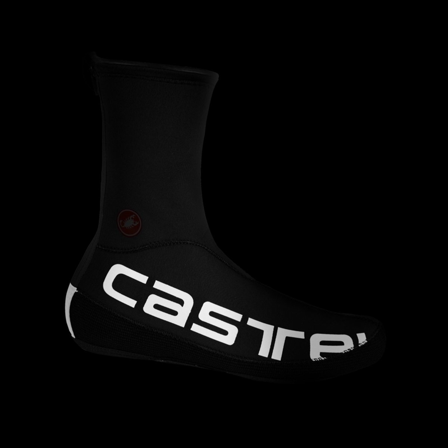 Castelli DILUVIO UL Skotrekk Herre Svarte Sølv | 902167VFI