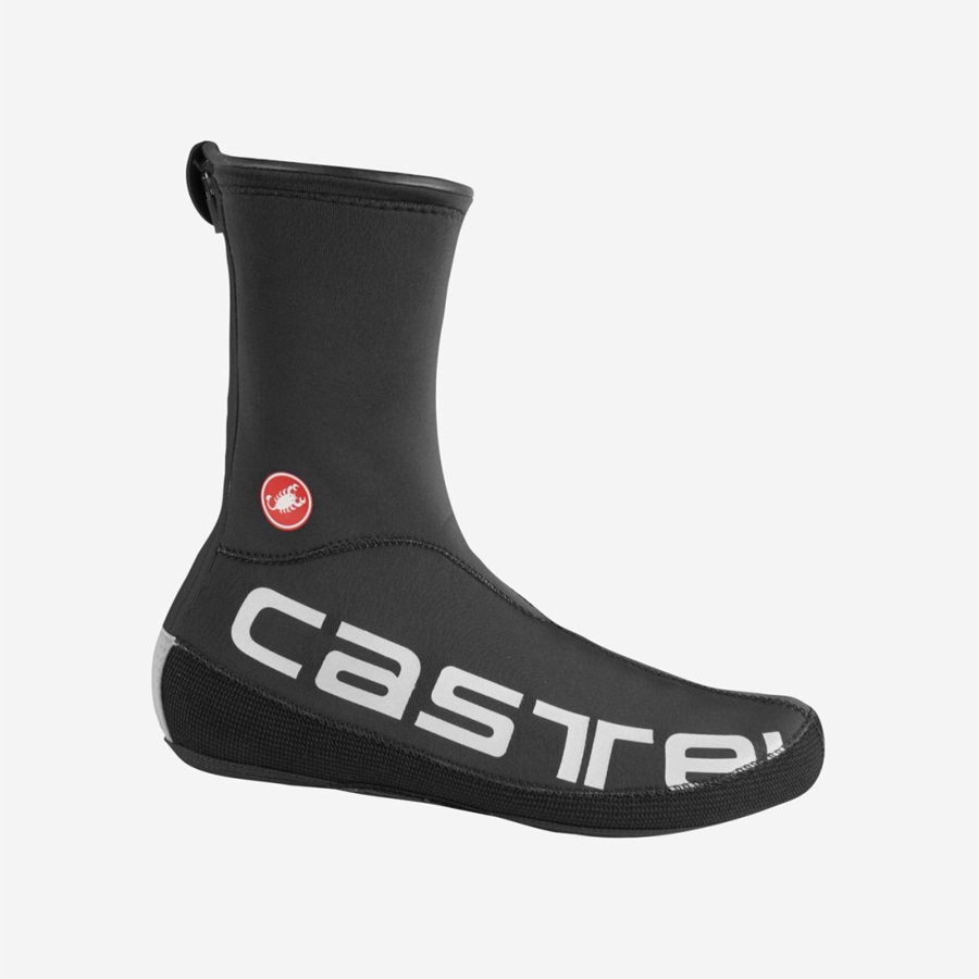 Castelli DILUVIO UL Skotrekk Herre Svarte Sølv | 902167VFI