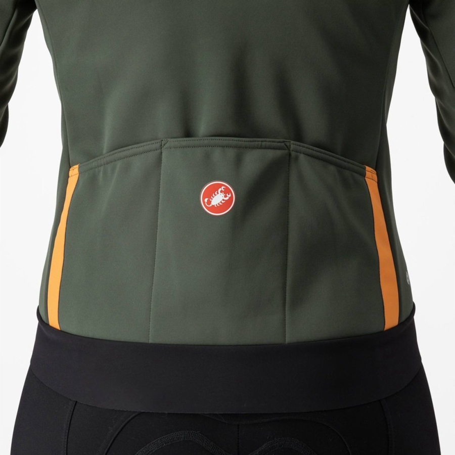 Castelli DINAMICA 2 Jakker Dame Grønn | 173802WUB