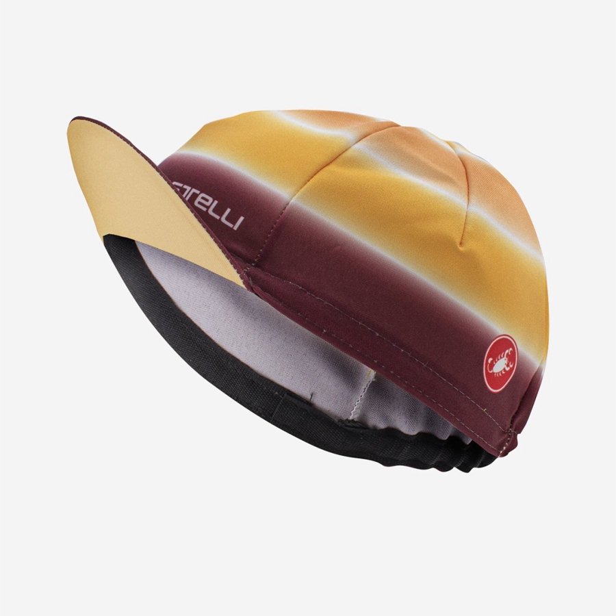 Castelli DOLCE Cap Dame Brune Burgunder | 872365DLX