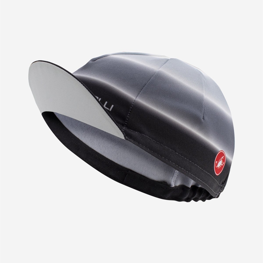 Castelli DOLCE Cap Dame Hvite Svarte | 367845OZL