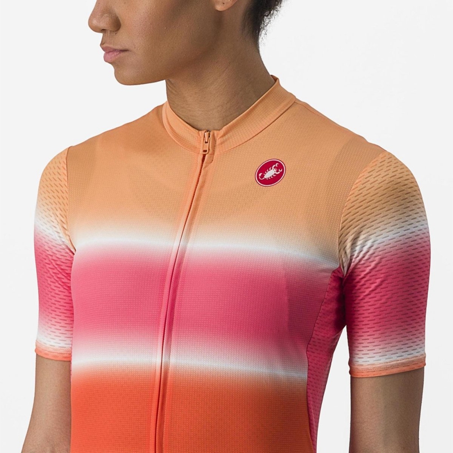 Castelli DOLCE Jersey Dame Oransje | 567034YTM