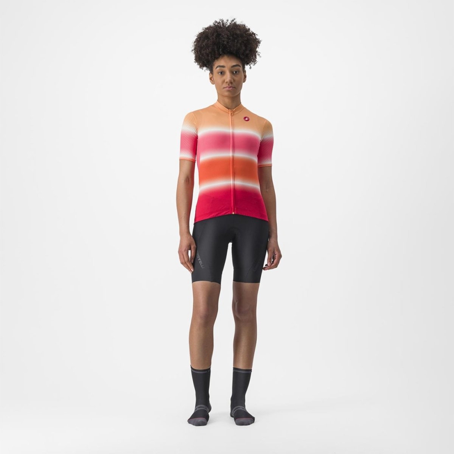 Castelli DOLCE Jersey Dame Oransje | 567034YTM