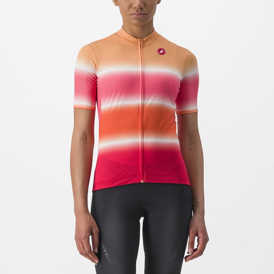 Castelli DOLCE Jersey Dame Oransje | 567034YTM