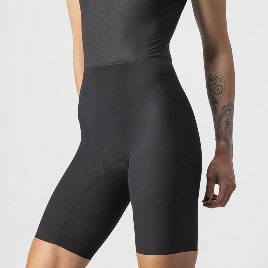 Castelli ELITE W Speedsuit Dame Svarte | 062159MNB