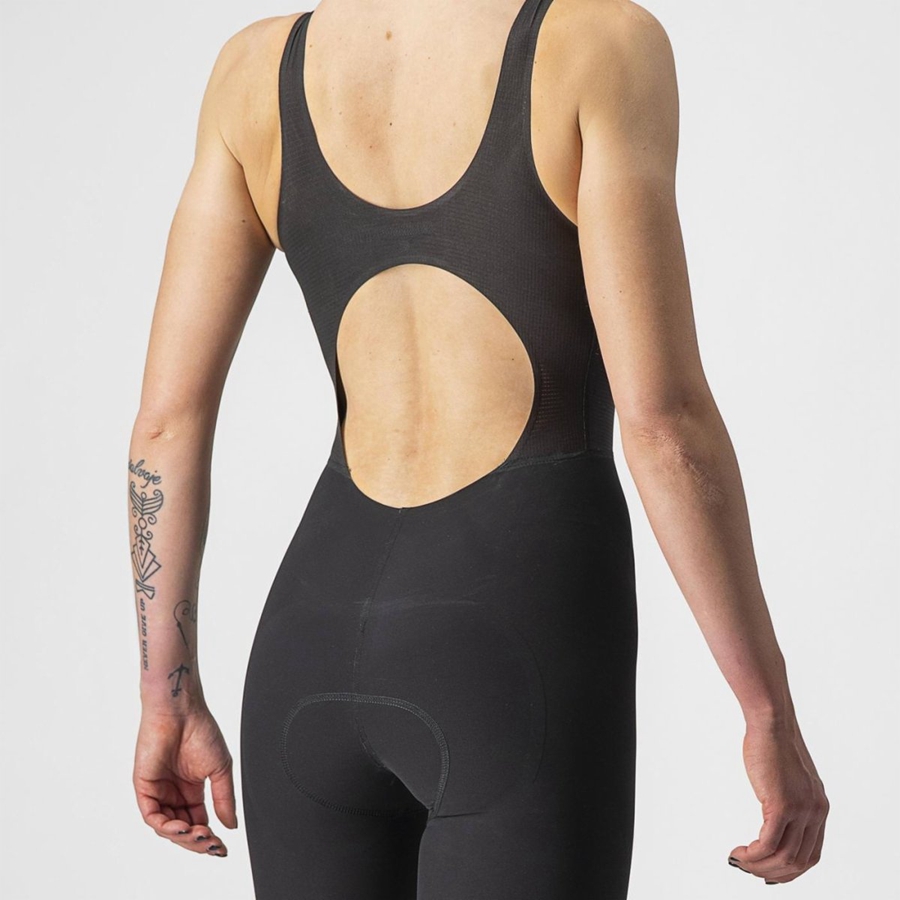 Castelli ELITE W Speedsuit Dame Svarte | 062159MNB