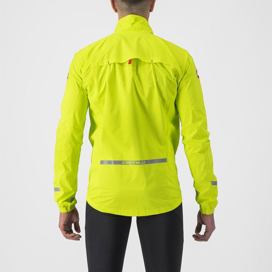 Castelli EMERGENCY 2 RAIN Beskyttelse Herre Lyse Grønn | 860973HLJ