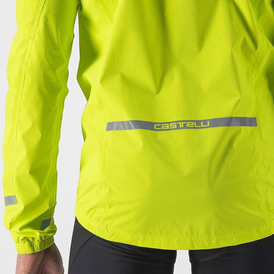 Castelli EMERGENCY 2 RAIN Beskyttelse Herre Lyse Grønn | 860973HLJ