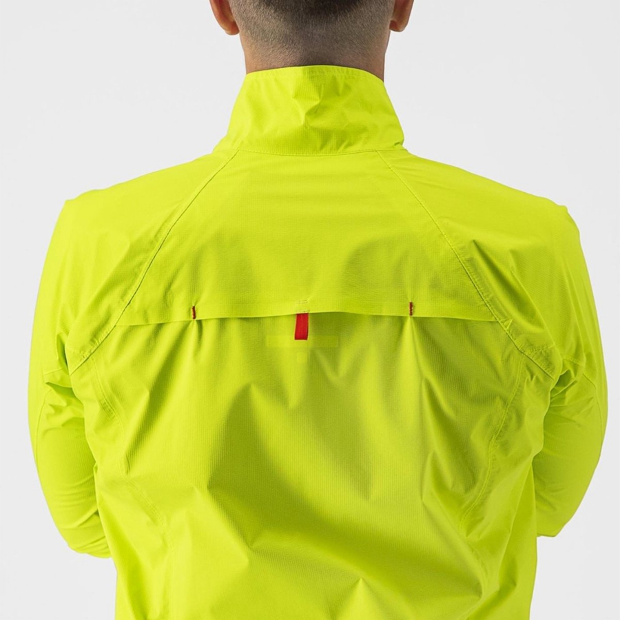 Castelli EMERGENCY 2 RAIN Beskyttelse Herre Lyse Grønn | 860973HLJ