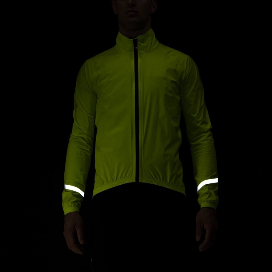 Castelli EMERGENCY 2 RAIN Beskyttelse Herre Lyse Grønn | 860973HLJ