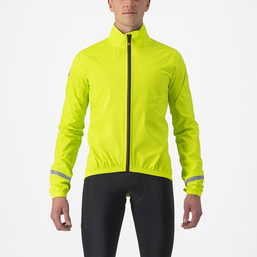 Castelli EMERGENCY 2 RAIN Beskyttelse Herre Lyse Grønn | 860973HLJ