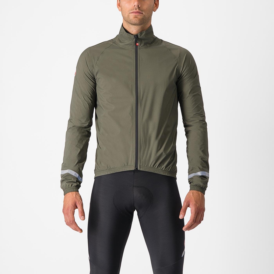 Castelli EMERGENCY 2 RAIN Beskyttelse Herre Grønn | 895702MTL