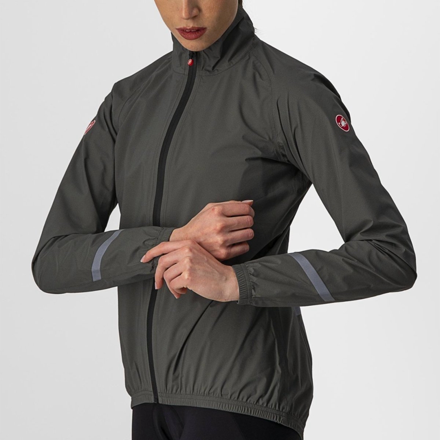 Castelli EMERGENCY 2 W RAIN Beskyttelse Dame Grønn | 267038XHM