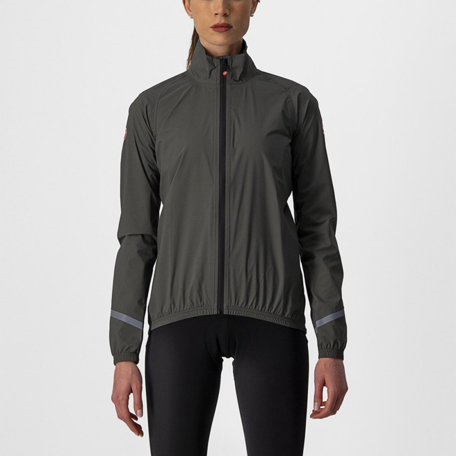 Castelli EMERGENCY 2 W RAIN Beskyttelse Dame Grønn | 267038XHM