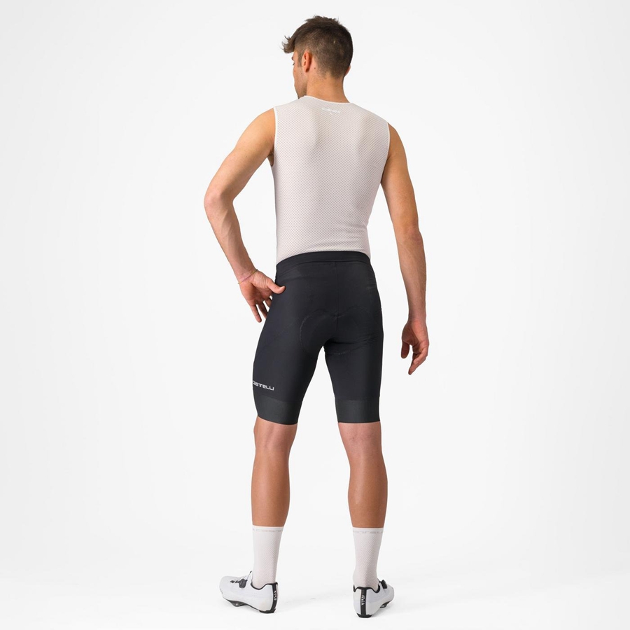 Castelli ENDURANCE 3 Shorts Herre Svarte | 318074PDR