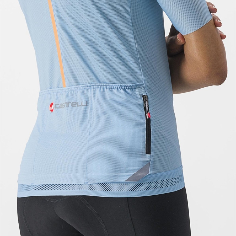 Castelli ENDURANCE W Jersey Dame Blå | 875023VCZ