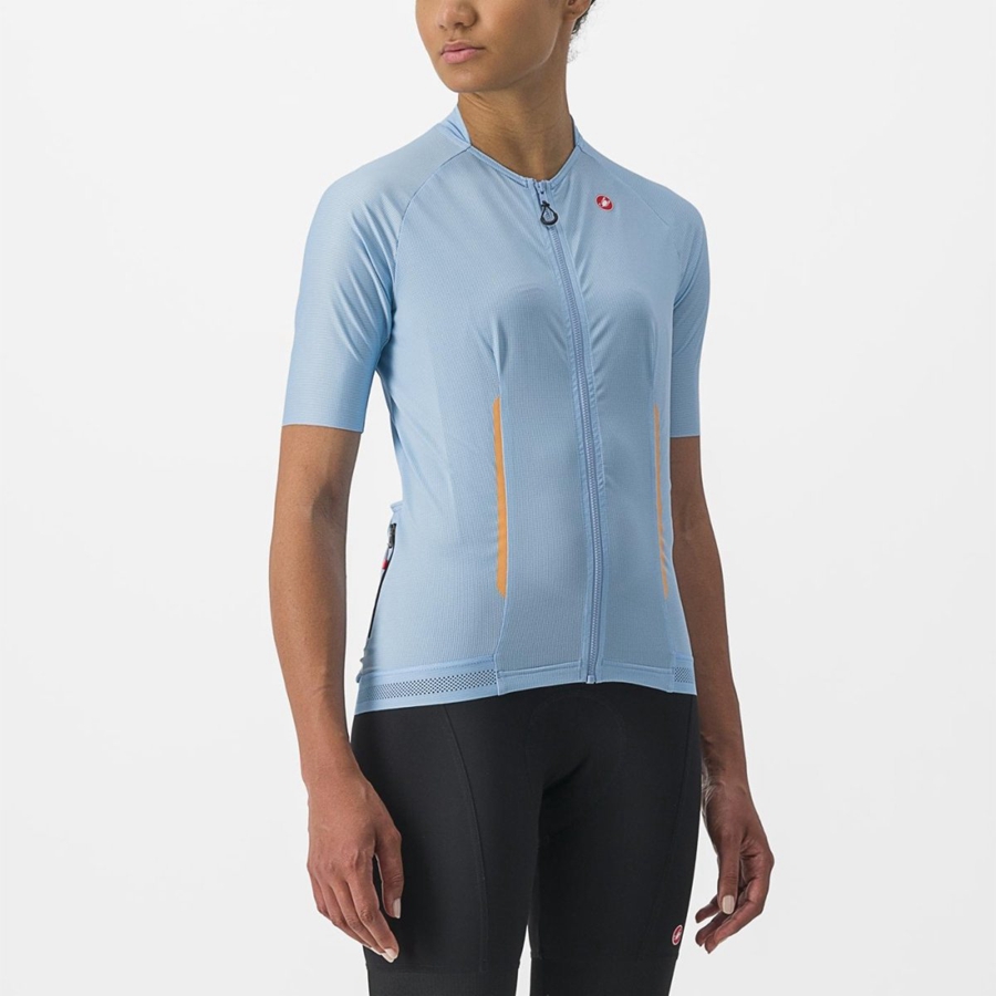 Castelli ENDURANCE W Jersey Dame Blå | 875023VCZ