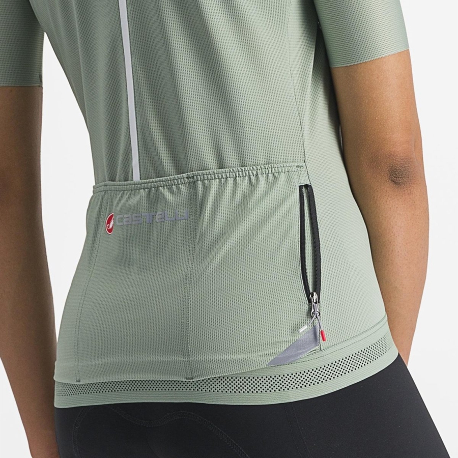 Castelli ENDURANCE W Jersey Dame Grønn | 036429GYM