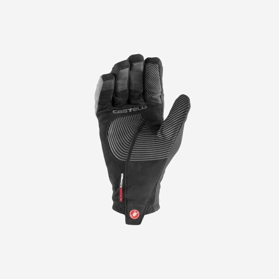 Castelli ESPRESSO GT Hansker Herre Svarte | 192738WLX