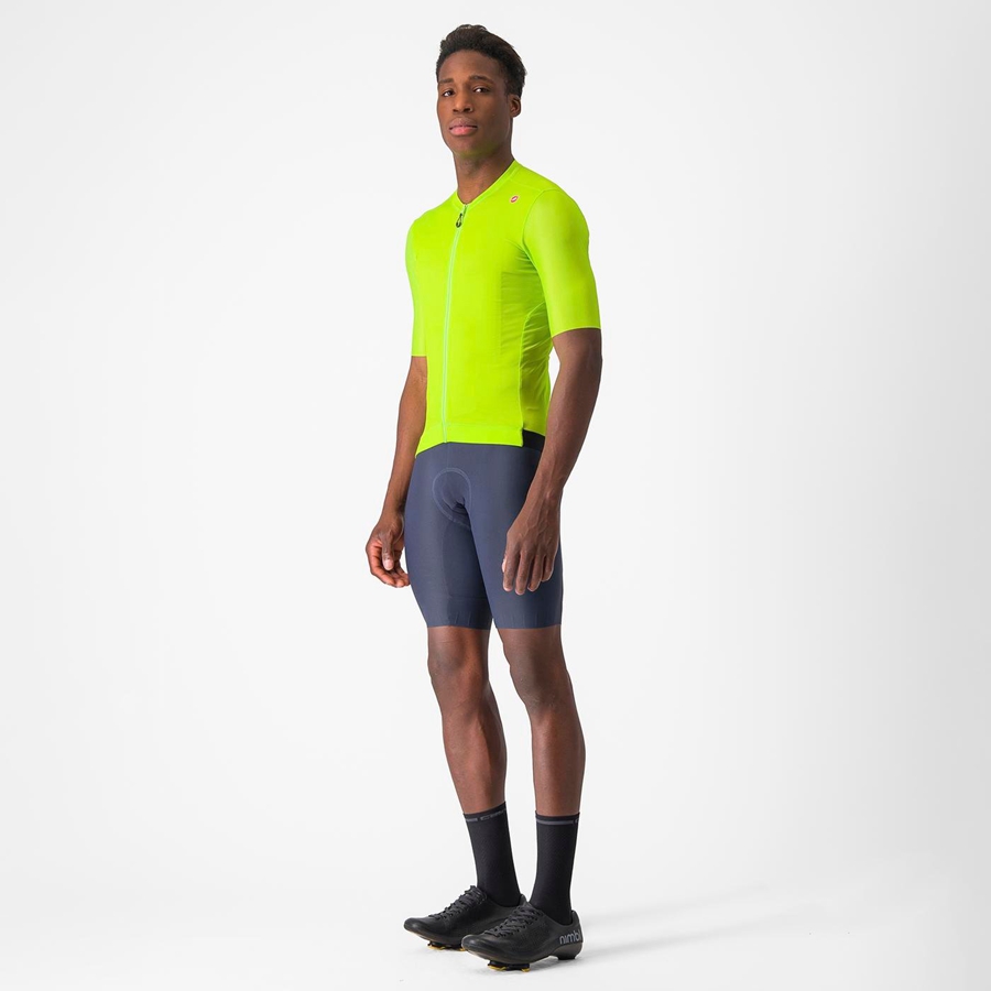 Castelli ESPRESSO Jersey Herre Lyse Grønn Dyp Grønn | 751342RMA