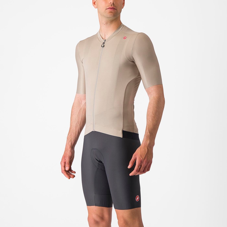 Castelli ESPRESSO Jersey Herre Svarte | 649085DFT