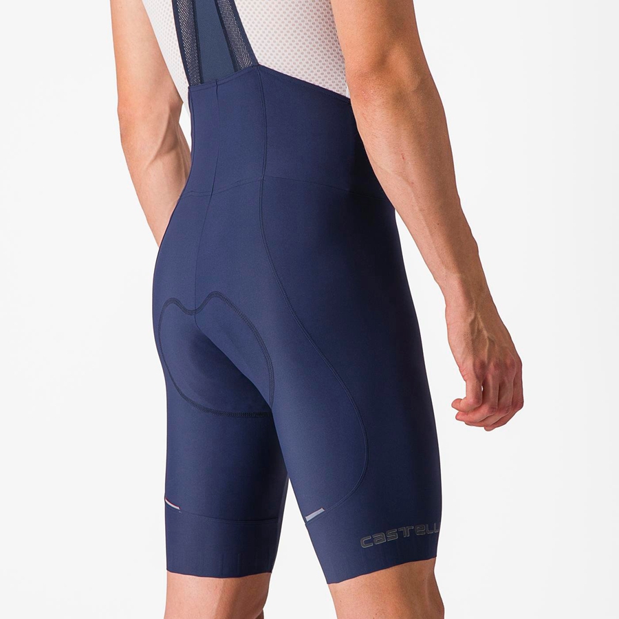 Castelli ESPRESSO Shorts Med Smekke Herre Blå | 231095TDU