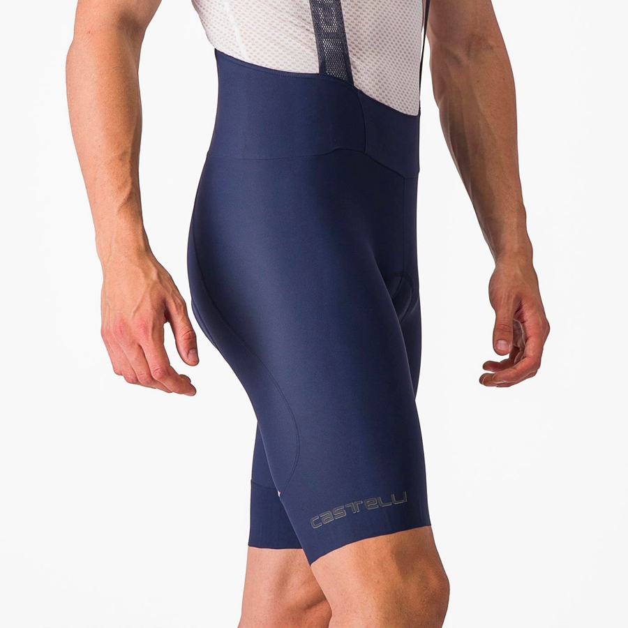 Castelli ESPRESSO Shorts Med Smekke Herre Blå | 231095TDU