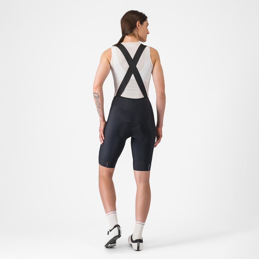 Castelli ESPRESSO W DT Shorts Med Smekke Dame Svarte | 405967VSF