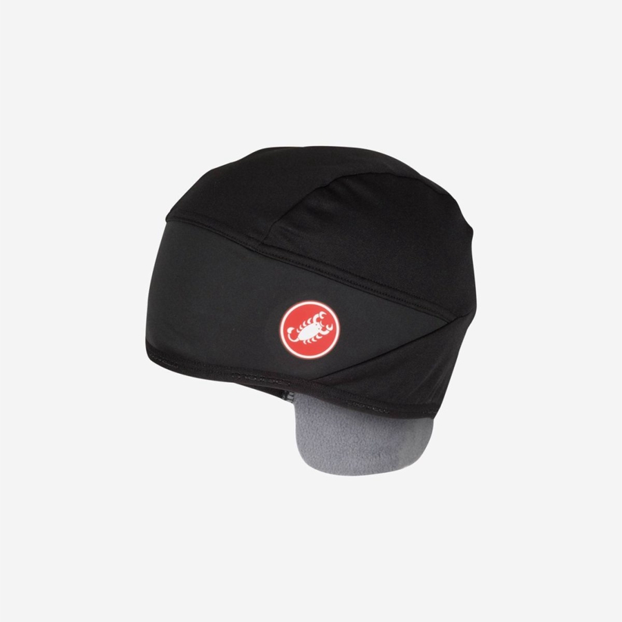 Castelli ESTREMO WS SKULLY Hodetøy Dame Svarte | 652170VKD