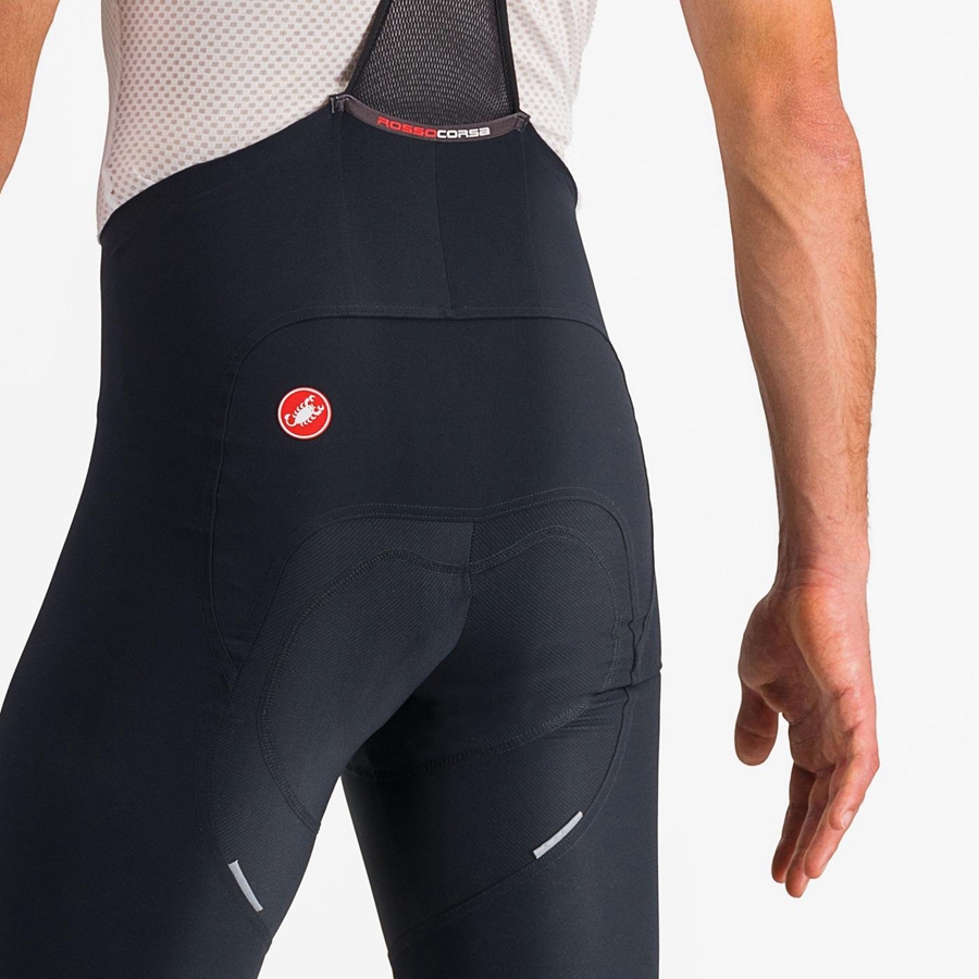 Castelli FREE AERO RC CLASSIC Shorts Med Smekke Herre Svarte Hvite | 045639VPR