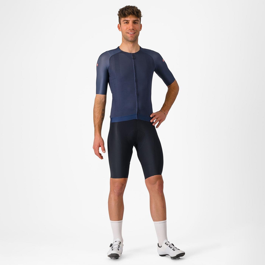 Castelli FREE AERO RC Shorts Med Smekke Herre Svarte | 387429JPD