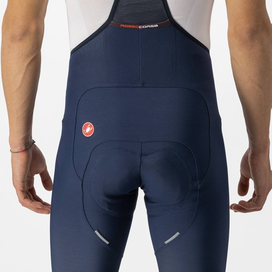 Castelli FREE AERO RC Tights Med Smekke Herre Blå | 135974DBG