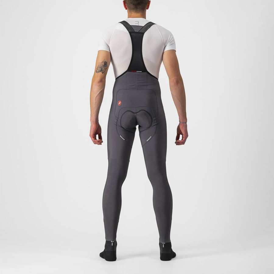 Castelli FREE AERO RC Tights Med Smekke Herre Mørke Grå | 914037GSL