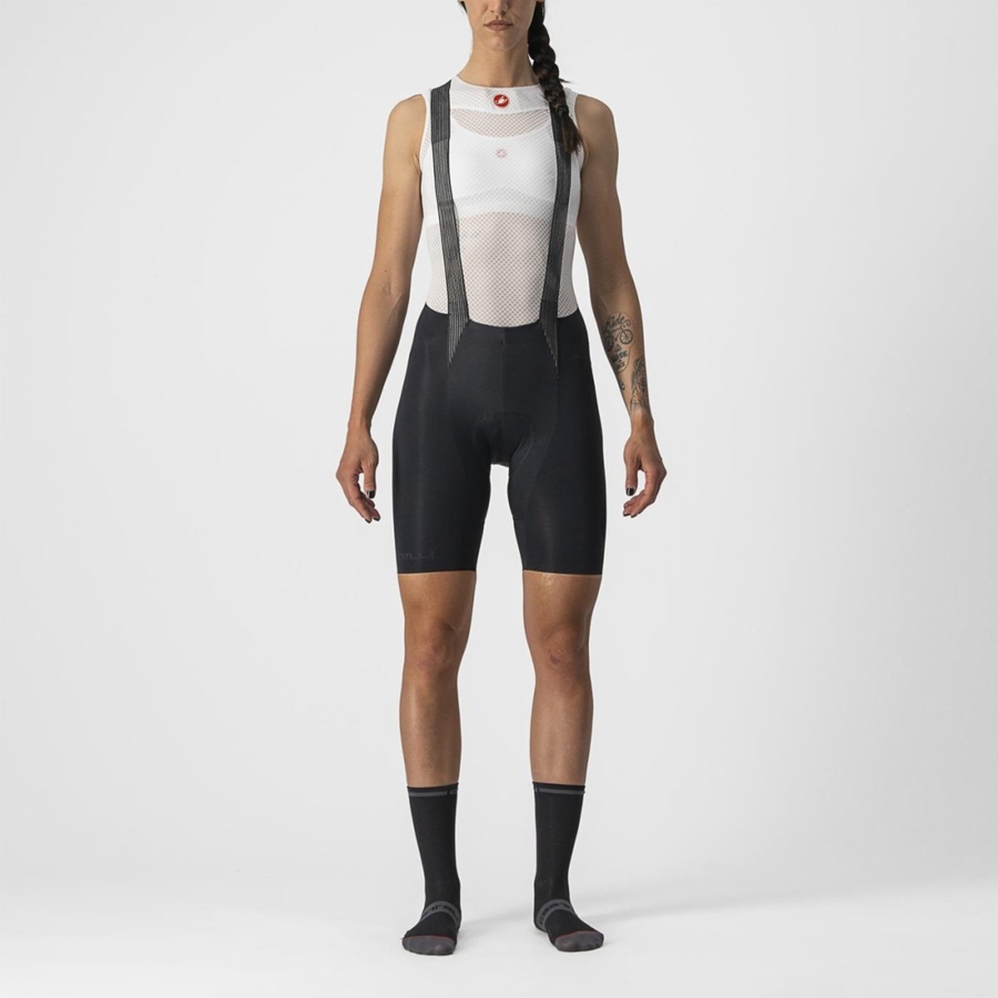 Castelli FREE AERO RC W Shorts Med Smekke Dame Svarte | 134692MQP