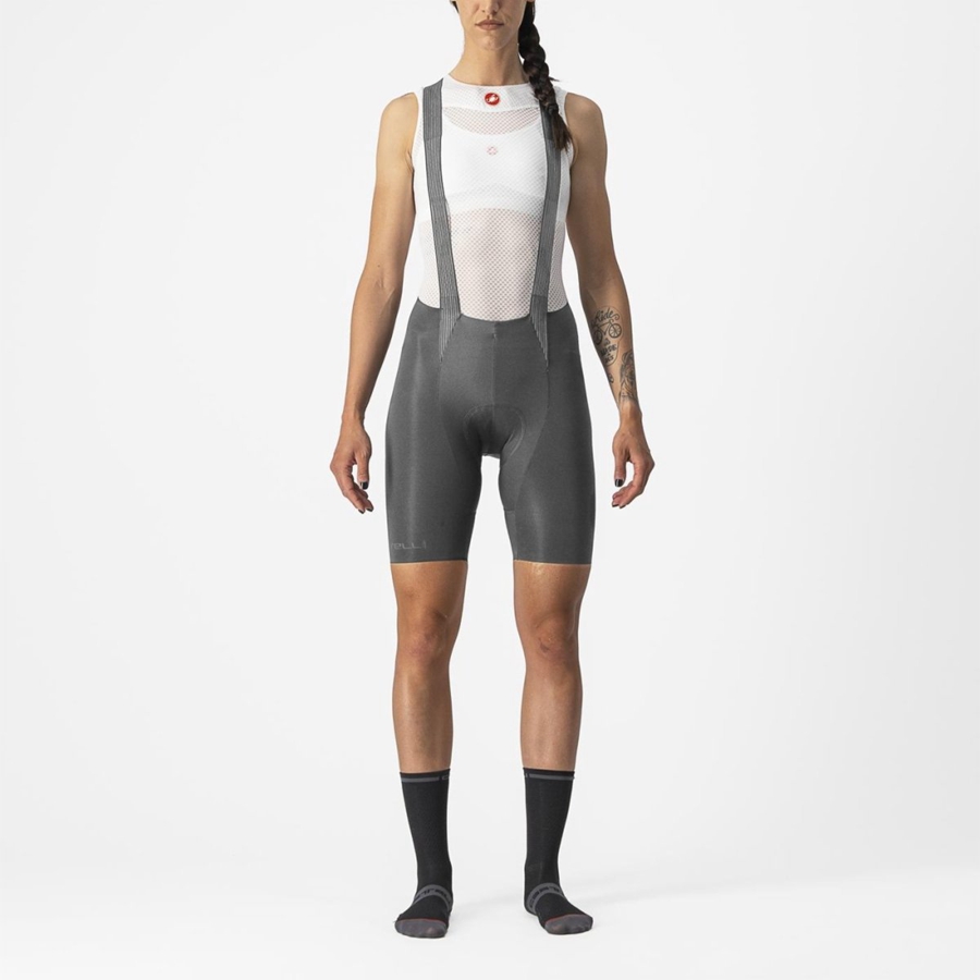 Castelli FREE AERO RC W Shorts Med Smekke Dame Grå | 807214CYR