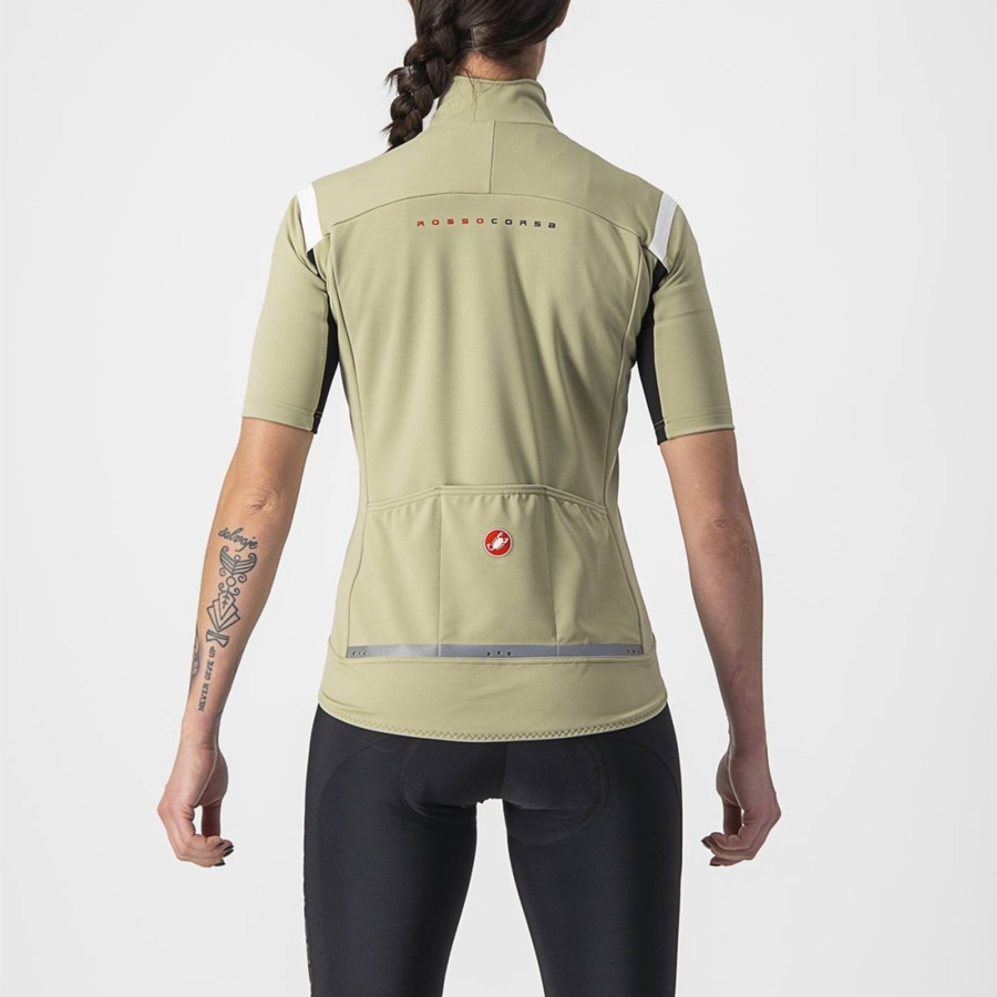 Castelli GABBA RoS 2 W Jakker Dame Grønn | 689572KST