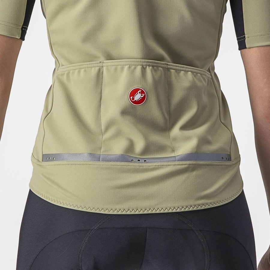 Castelli GABBA RoS 2 W Jakker Dame Grønn | 689572KST